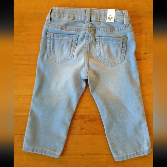 Children's Place Girls Jeggings Jeans Sz 12-18 Months NWT - Picture 4 of 8